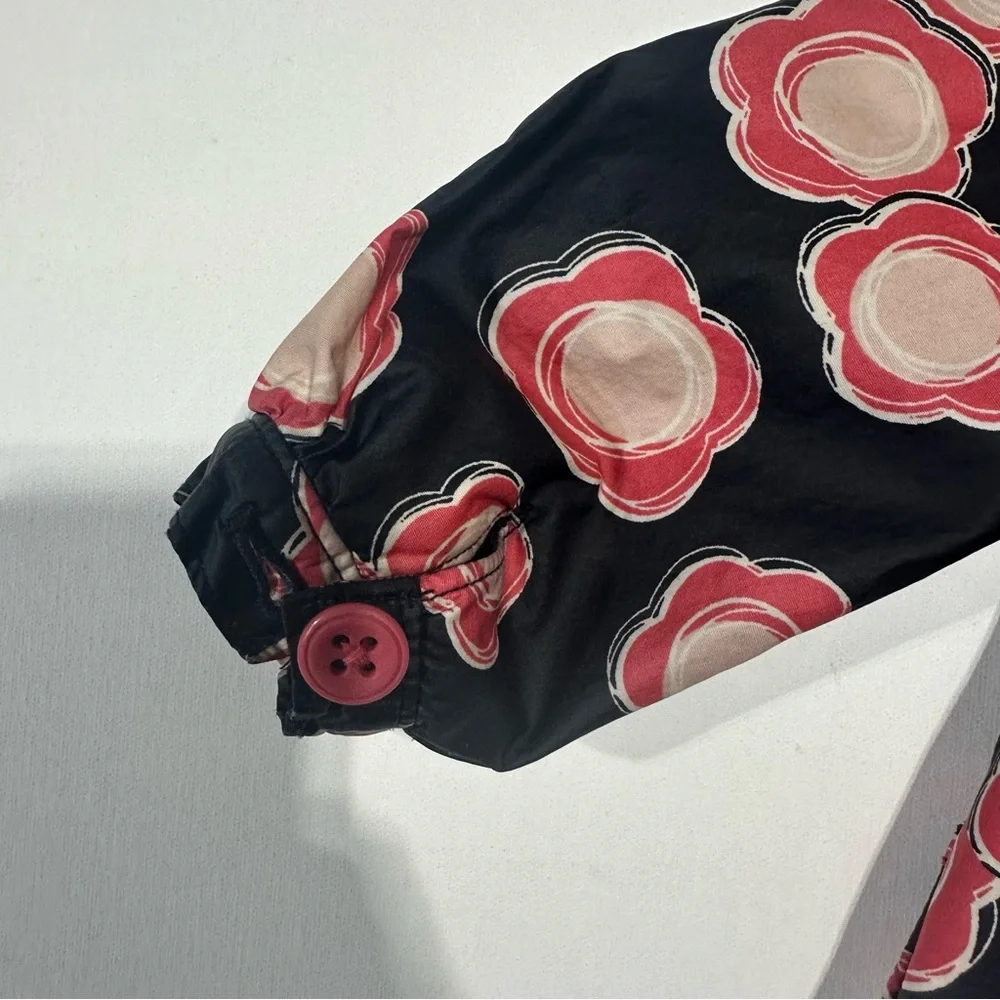 Old Navy floral rain jacket size 2T